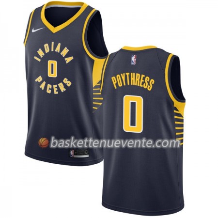 Maillot Basket Indiana Pacers Alex Poythress 0 Nike 2017-18 Navy Swingman - Homme